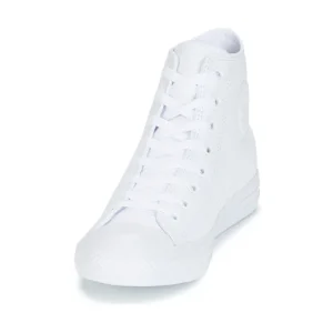 Officielle Converse – CHUCK TAYLOR ALL STAR LEATHER HI Blanc 12