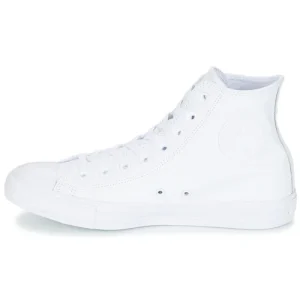 Officielle Converse – CHUCK TAYLOR ALL STAR LEATHER HI Blanc 14