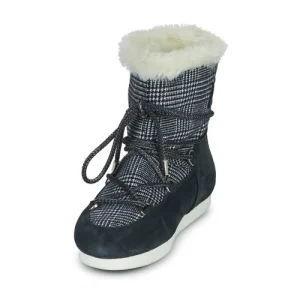 Neuve avec étiquette Moon Boot – MOON BOOT FAR SIDE LOW FUR TARTAN Marine 12