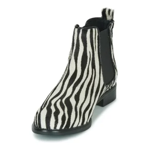 boutique pas cher Betty London – HUGUETTE Noir / Blanc / Zebre 12