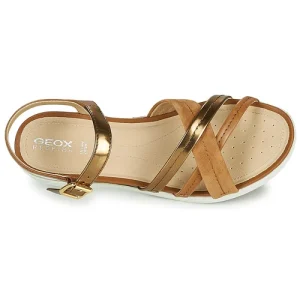 Geox – D SANDAL HIVER Doré / Marron Vente 18