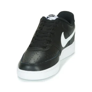 Nike – COURT VISION LOW Noir / Blanc vente à bas prix 12