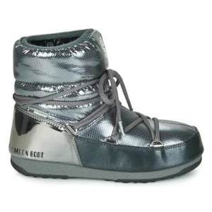 Moon Boot – MOON BOOT LOW SAINT MORITZ WP Gris soldes luxe 10