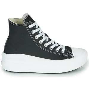 luxe soldes Converse – CHUCK TAYLOR ALL STAR MOVE CANVAS HI Noir 10