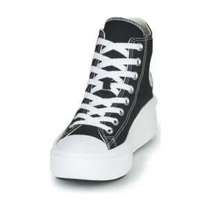 luxe soldes Converse – CHUCK TAYLOR ALL STAR MOVE CANVAS HI Noir 12