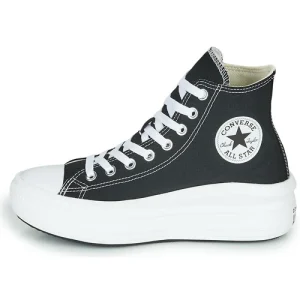 luxe soldes Converse – CHUCK TAYLOR ALL STAR MOVE CANVAS HI Noir 14