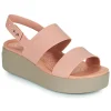 Crocs – BROOKLYN LOW WEDGE Pink mode 20