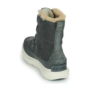 Sorel SOREL EXPLORER II JOAN FAUX FUR Couleur Gris magasin france 16