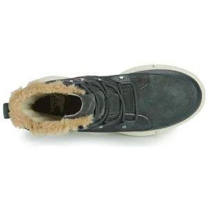 Sorel SOREL EXPLORER II JOAN FAUX FUR Couleur Gris magasin france 18