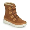 Sorel SOREL EXPLORER II JOAN FAUX FUR Couleur Camel excellents soldes 22