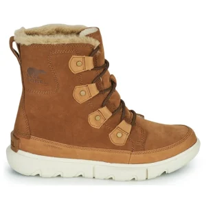 Sorel SOREL EXPLORER II JOAN FAUX FUR Couleur Camel excellents soldes 10