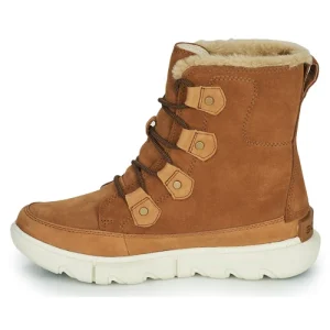 Sorel SOREL EXPLORER II JOAN FAUX FUR Couleur Camel excellents soldes 14