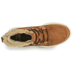 Sorel SOREL EXPLORER II JOAN FAUX FUR Couleur Camel excellents soldes 18