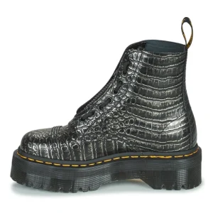 REMISE Dr. Martens SINCLAIR GUNMETAL WILD CROC EMBOSS Couleur Noir 14