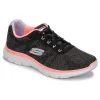 Skechers – FLEX APPEAL 4.0 Noir / Rose magasin en ligne france 20