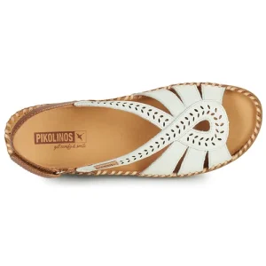 outlet soldes Pikolinos – CADAQUES W8K Blanc / Marron 18