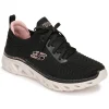 design à la mode Skechers – GLIDE-STEP SPORT Noir / Rose 22