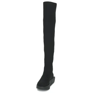 United Nude – WA LONG BOOTS Noir grande marque pas cher 12