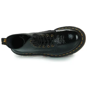 garantis authentique Dr. Martens 1460 DISTRESSED PATENT Couleur Noir 18