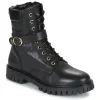 boutique en ligne Tommy Hilfiger Buckle Lace Up Boot Couleur Noir 20