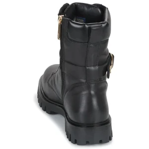 boutique en ligne Tommy Hilfiger Buckle Lace Up Boot Couleur Noir 16