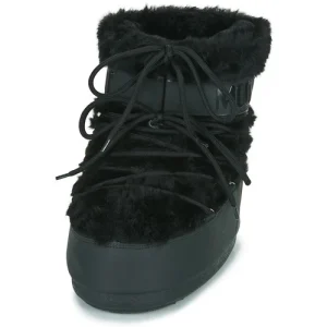 Promotio de vente Moon Boot MOON BOOT ICON LOW FAUX FUR Couleur Noir 12