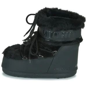 Promotio de vente Moon Boot MOON BOOT ICON LOW FAUX FUR Couleur Noir 14