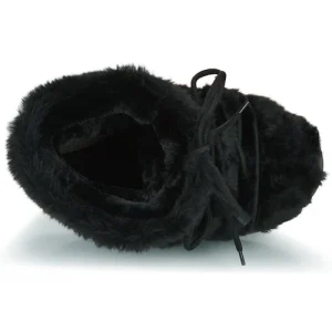 Promotio de vente Moon Boot MOON BOOT ICON LOW FAUX FUR Couleur Noir 18