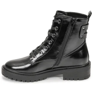 soldes officiel Only ONLBOLD-15 SHINY LACE UP BOOT Couleur Noir 14