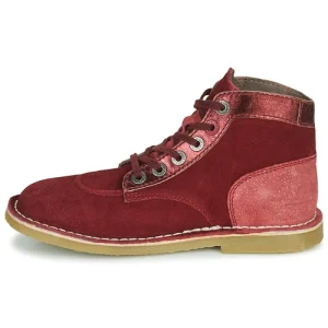 Kickers KICKLEGEND Couleur Bordeaux magasins pour 14