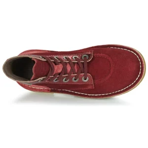 Kickers KICKLEGEND Couleur Bordeaux magasins pour 18