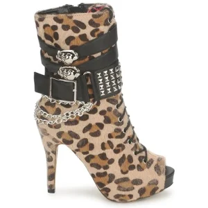 Abbey Dawn – PLATFORM BOOTEE Leopard Print mode 10