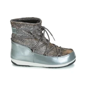 Moon Boot – MOON BOOT LOW LUREX Gris / Argent magasins pas chers 10