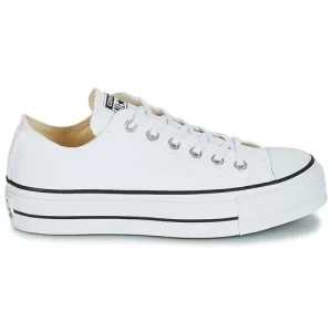 boutique Converse – CHUCK TAYLOR ALL STAR LIFT CANVAS OX Blanc 10