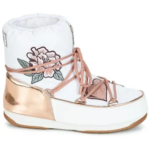 Moon Boot – PEACE & LOVE WP Blanc / Rose Gold Neuve avec étiquette 10