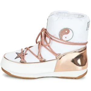 Moon Boot – PEACE & LOVE WP Blanc / Rose Gold Neuve avec étiquette 14