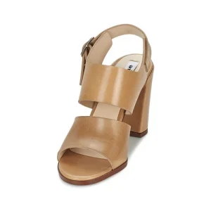 soldes en ligne Dune London – CUPPED BLOCK HEEL SANDAL Beige 12