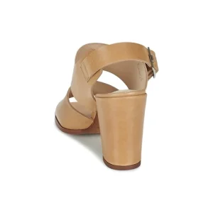 soldes en ligne Dune London – CUPPED BLOCK HEEL SANDAL Beige 16