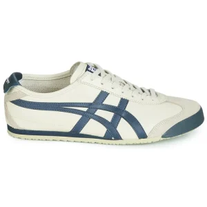 Onitsuka Tiger – MEXICO 66 LEATHER Beige / Bleu marque pas cher en ligne 10